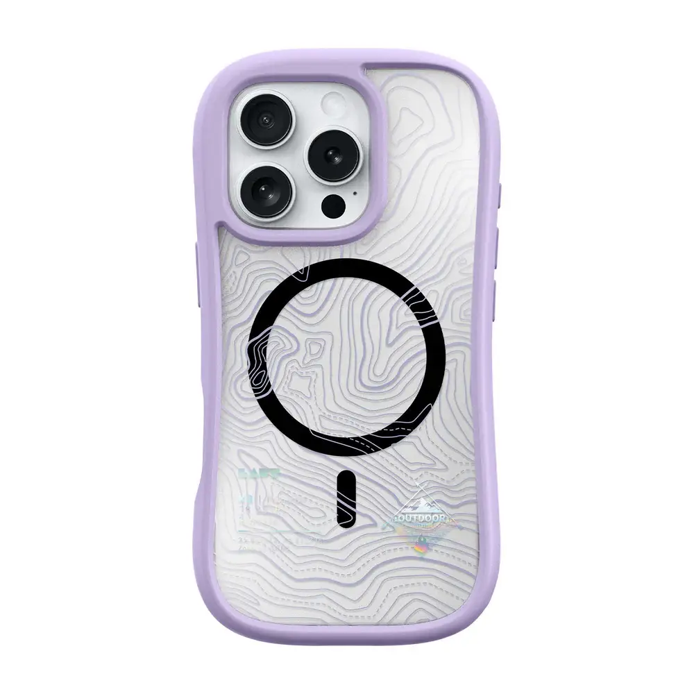 Чехол-накладка Laut POP ADVENTURE for iPhone 16 Pro with MagSafe, Spring Violet (L_IP24B_PA_PU)