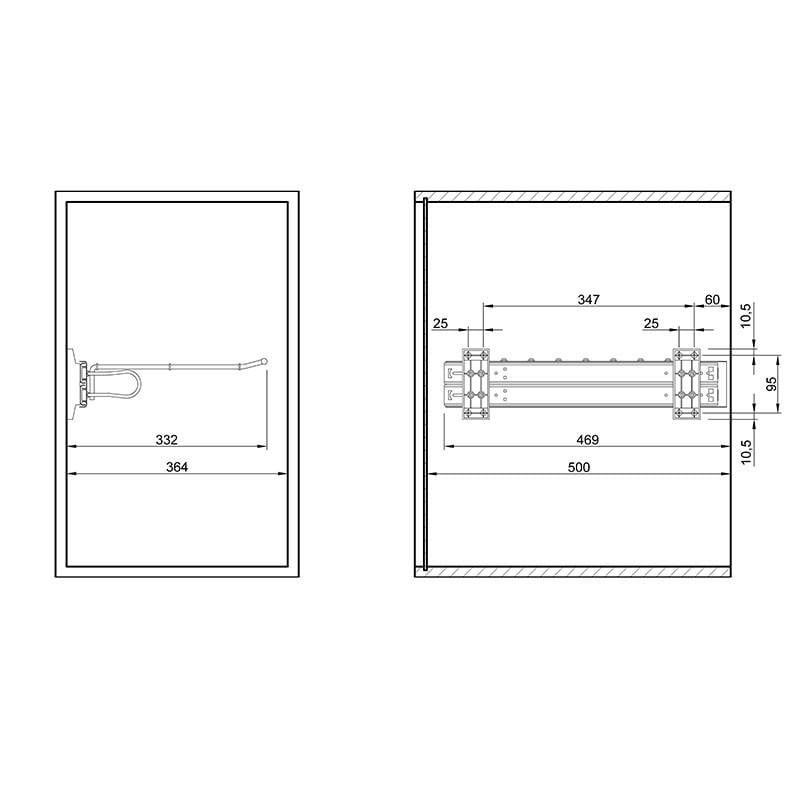 Брючниця бокового крепления (110913) - фото 5 Брючниця бокового крепления (110913) - фото 5