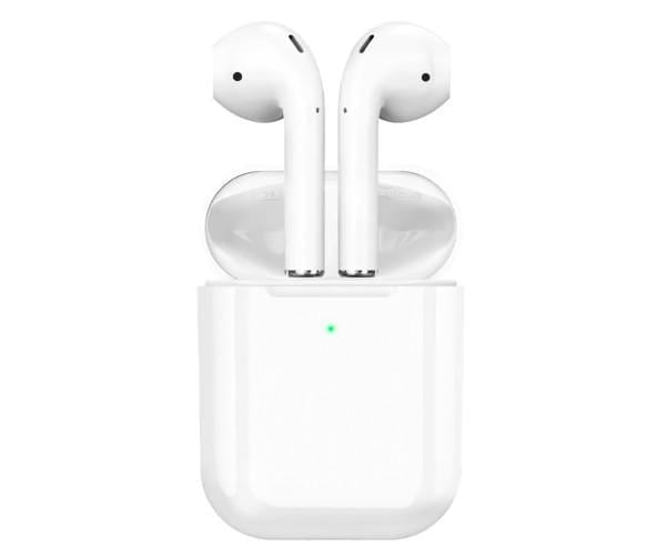 Наушники Bluetooth-гарнитура Borofone BW25 True wireless headset 350 mAh BW25W White