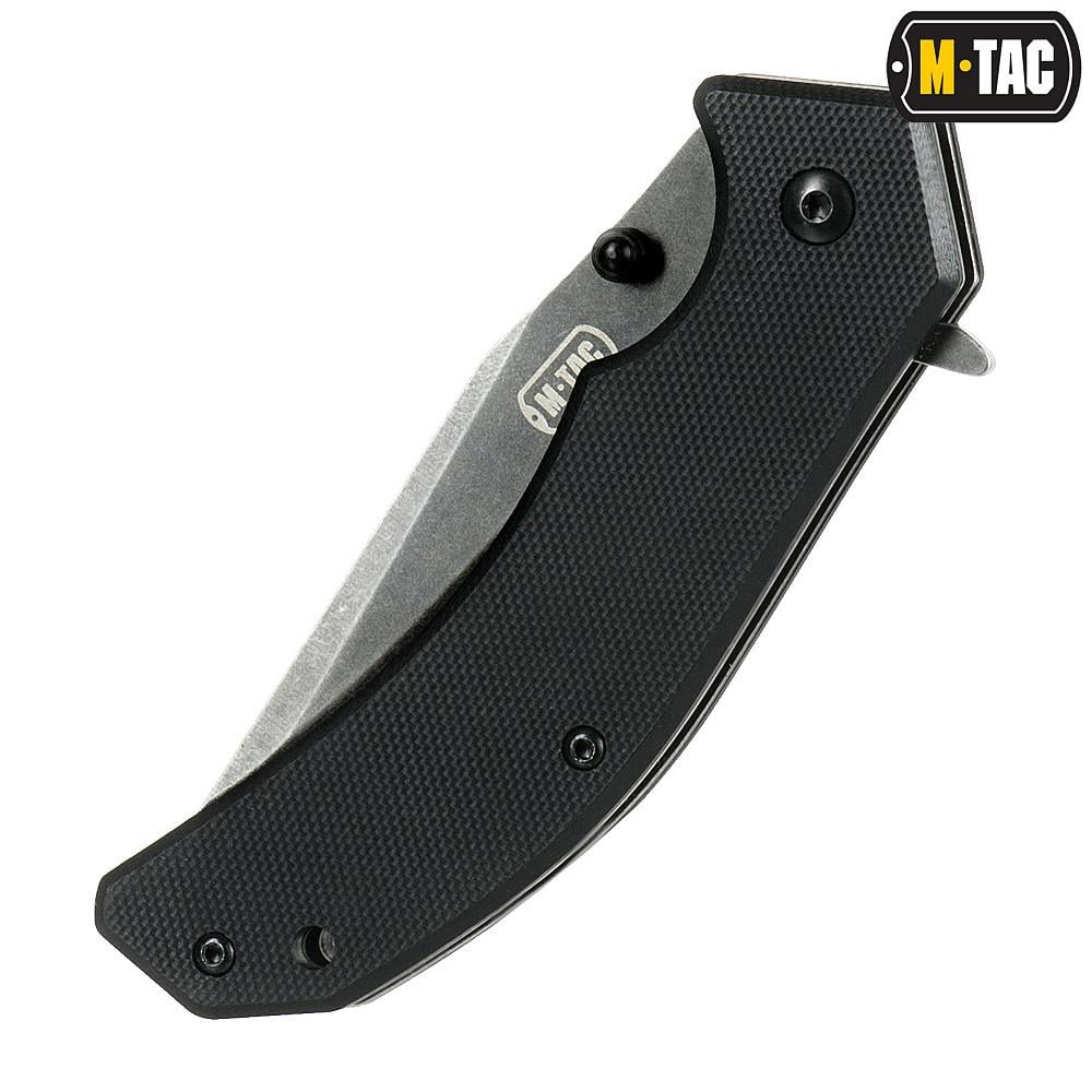 Туристический нож складной M-Tac Type 8 Black (9148) - фото 2 Туристический нож складной M-Tac Type 8 Black (9148) - фото 2