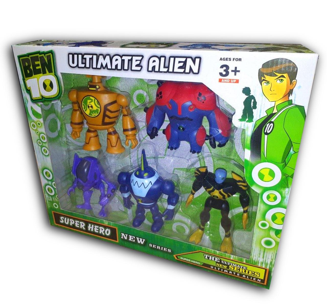 Набор героев Ben 10 №5 5 фигурок Набор героев Ben 10 №5 5 фигурок