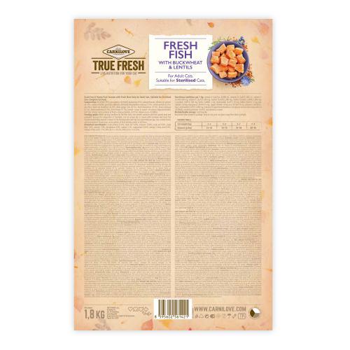 Корм сухий Carnilove для дорослих котів з рибою 1,8 кг - фото 3 Корм сухий Carnilove для дорослих котів з рибою 1,8 кг - фото 3