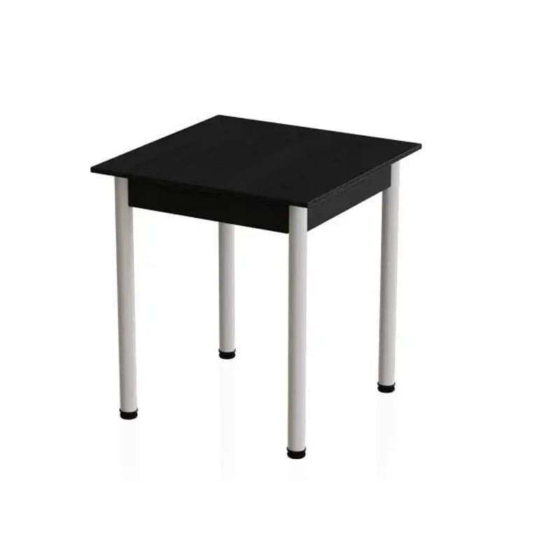 Стол кухонный Ferrum-decor Агата ДСП 16 мм 75x90x90 см Белый/Сосная Кембра (FRD-105682)