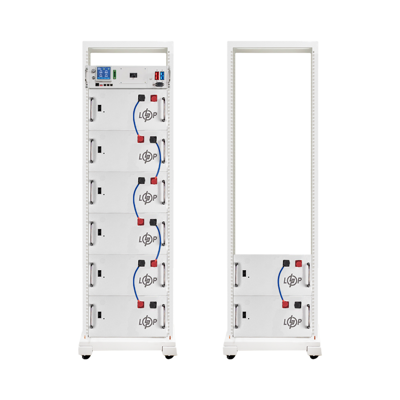 Аккумулятор LP LiFePO4 Battery HVM 409,6V 280Ah 114688 Wh BMS 125А AB Lrack White