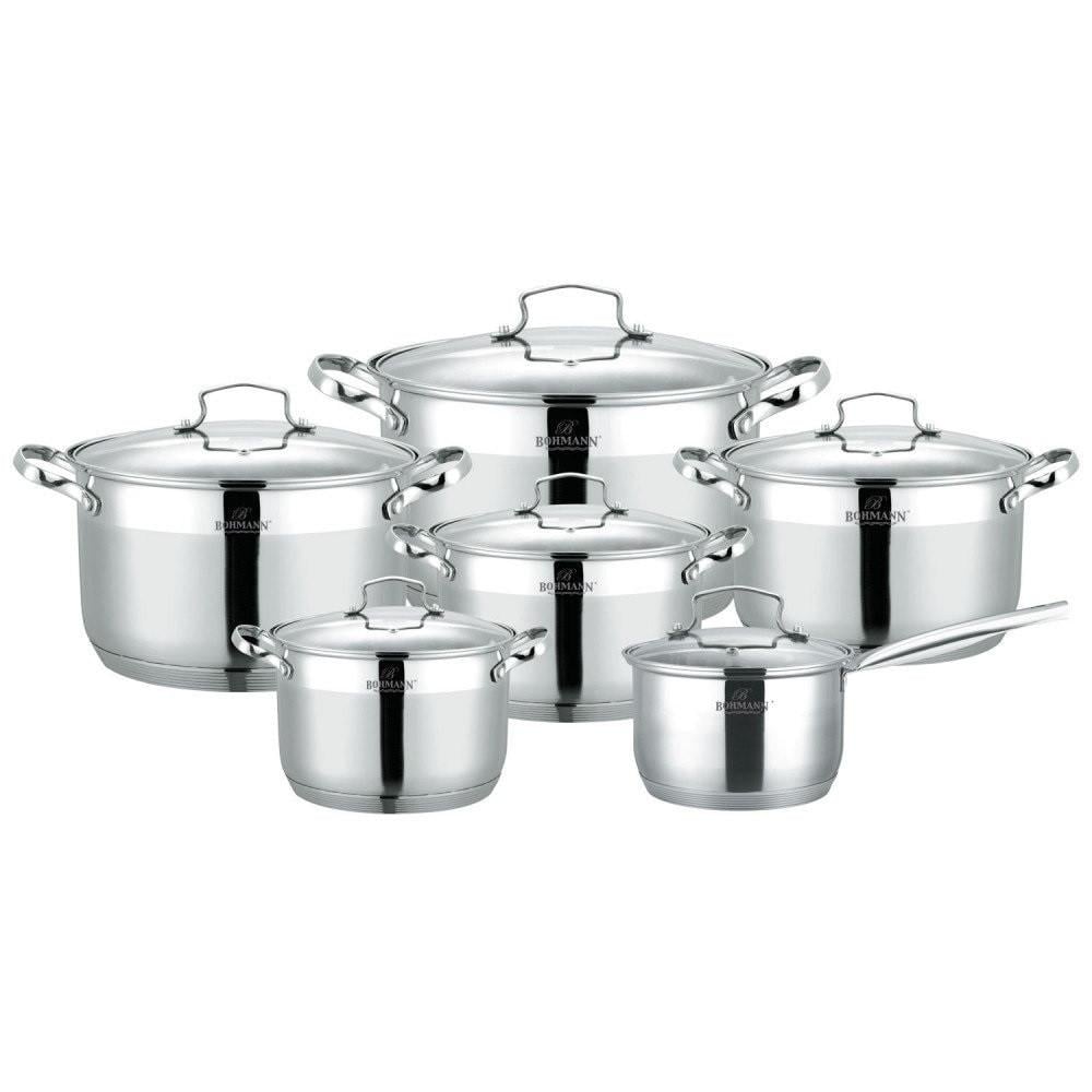 Набор кухонной посуды Bohmann BH-1912 12 пр. (1307783071)