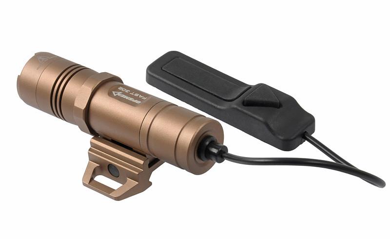 Ліхтар Fast 302r на планку пікатінні Коричневий - фото 3 Ліхтар Fast 302r на планку пікатінні Коричневий - фото 3