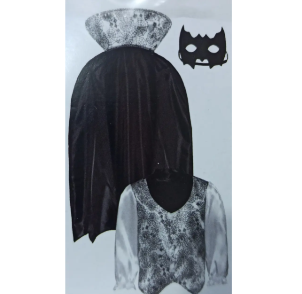 Костюм на Хэллоуин для мальчика Вампир S Черно-серый (305500) - фото 3 Костюм на Хэллоуин для мальчика Вампир S Черно-серый (305500) - фото 3