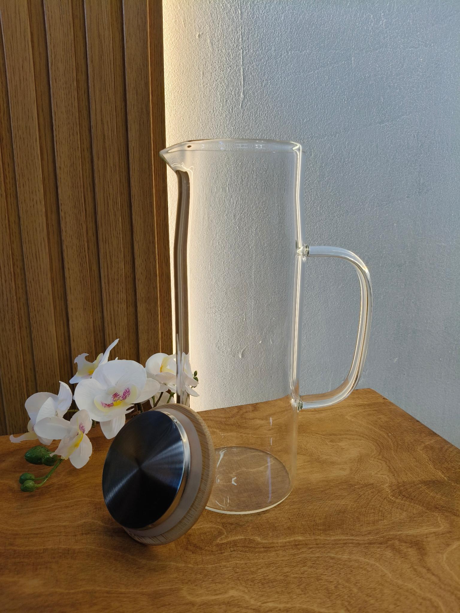 Глек з бамбуковою кришкою Bamboo 1,2 л - фото 3