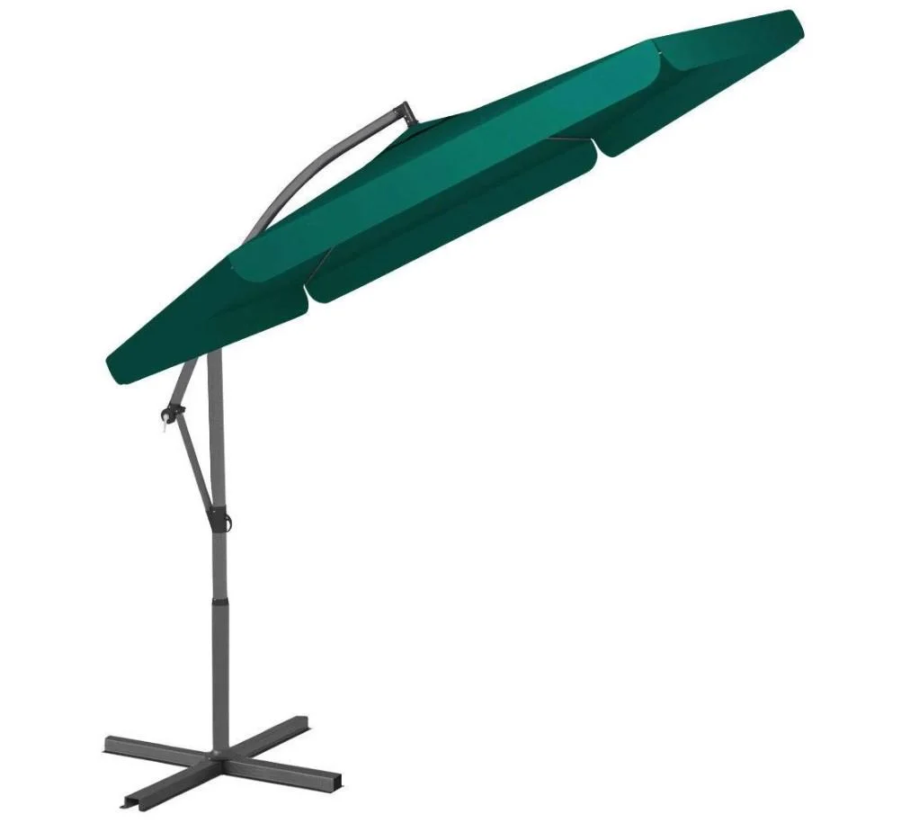 Зонт угловой садовый 3 м Зеленый (HYG1834)