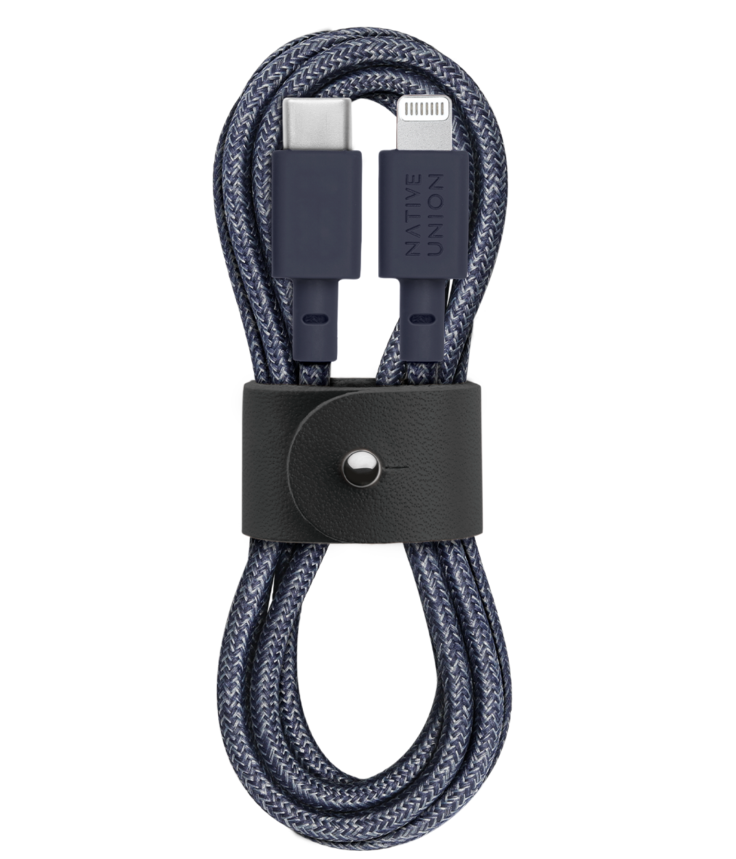 Кабель синхронизации Native Union Belt 1.2m Cable USB-C to Lightning, Indigo (BELT-CL-IND-2-NP)