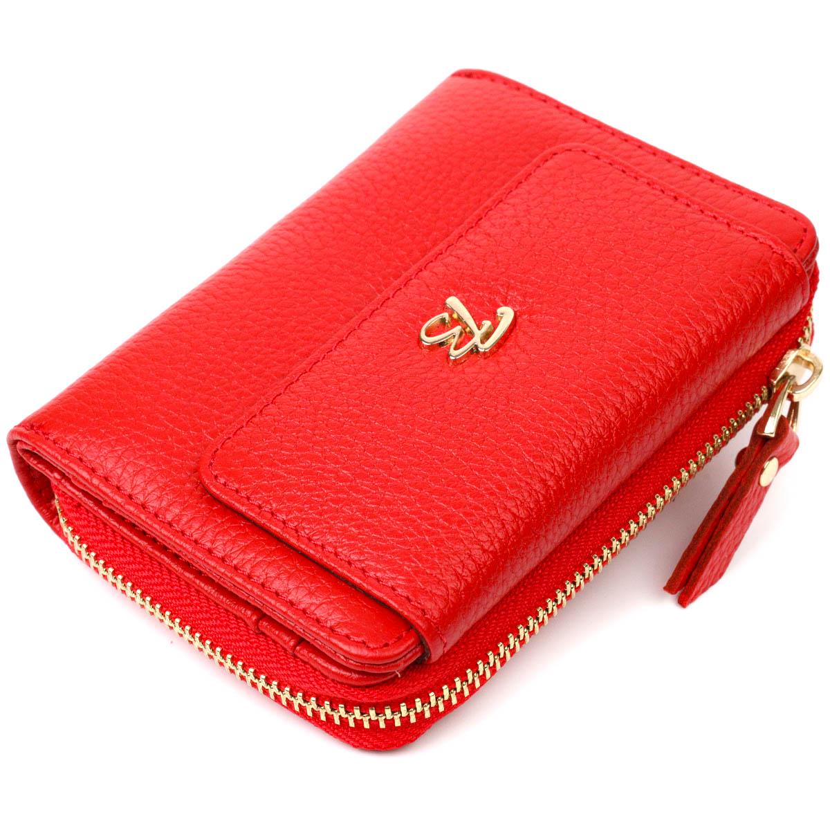 Кошелек женский Tony Bellucci Wallet 22013 из натуральной кожи Красный (56214)