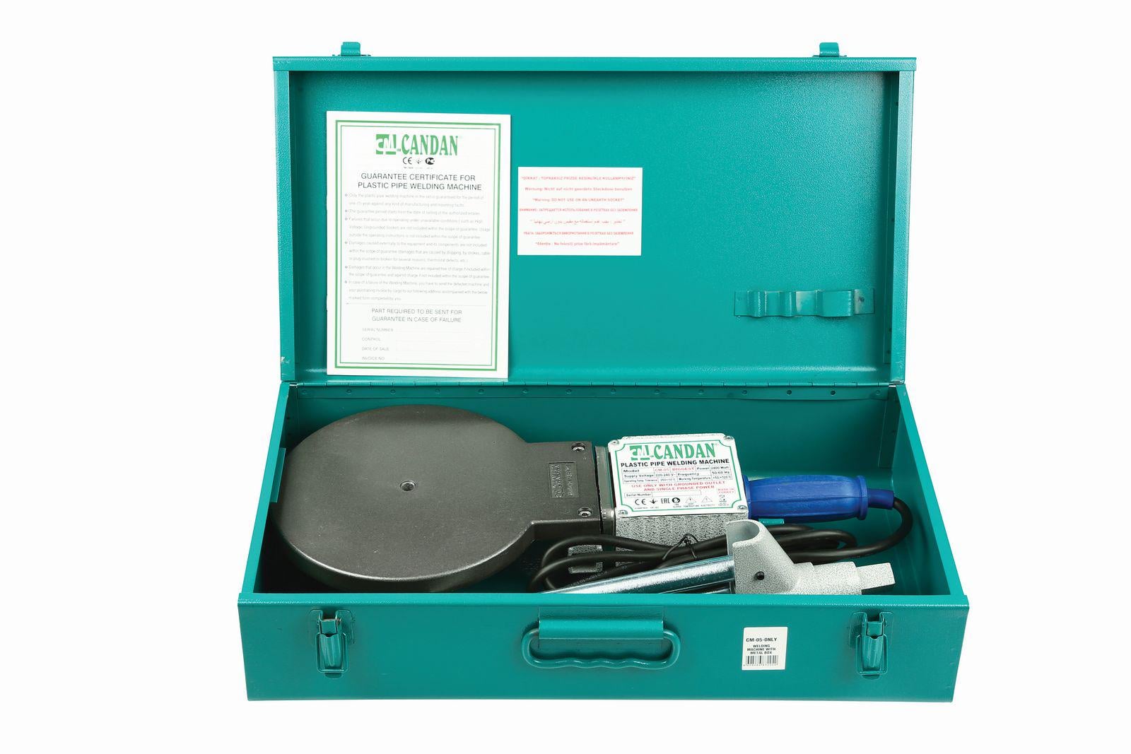 Паяльник Candan 2400W для PPR труб больших диаметров CM-05 (1761441792)