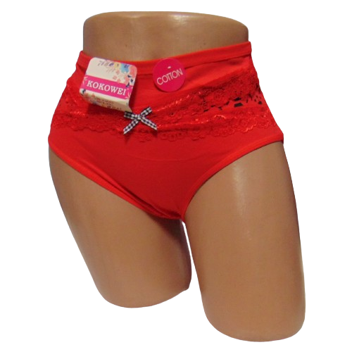 Труси жіночі Kokowei 3643 XL Червоний (2189431843) Труси жіночі Kokowei 3643 XL Червоний (2189431843)