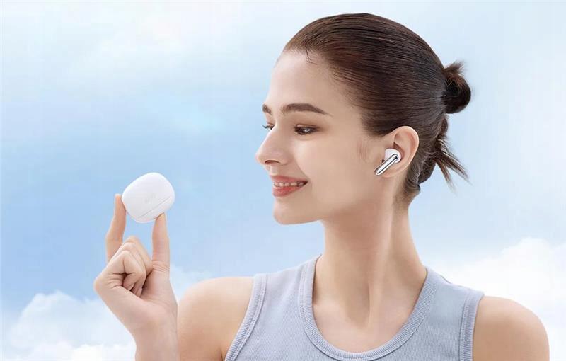 Навушники бездротові TWS QCY MeloBuds N50 TWS White (HT12) - фото 10 Навушники бездротові TWS QCY MeloBuds N50 TWS White (HT12) - фото 10