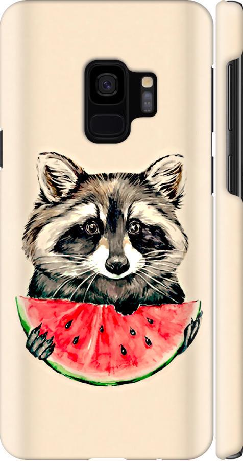 Чехол на Samsung Galaxy S9 Енотик с арбузом (4605m-1355-42517) Чехол на Samsung Galaxy S9 Енотик с арбузом (4605m-1355-42517)