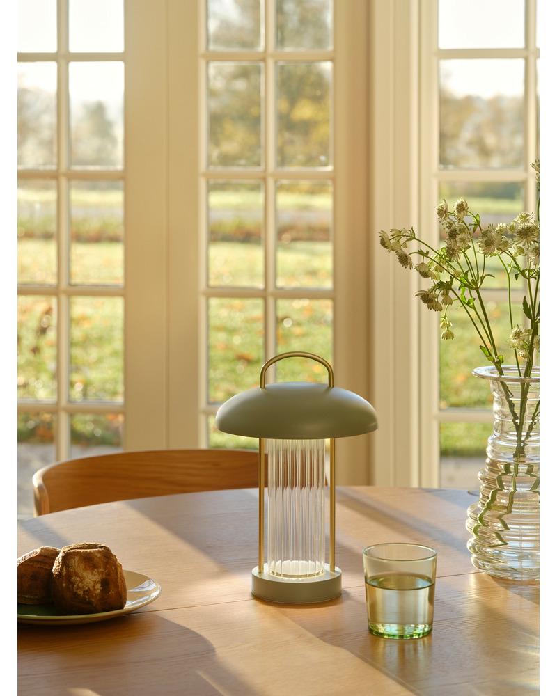 Настольная лампа с аккумулятором Nordlux 2512505023 Mirano LED 1x3W 3000K 150Lm IP20 Зеленый (26070331) - фото 2 Настольная лампа с аккумулятором Nordlux 2512505023 Mirano LED 1x3W 3000K 150Lm IP20 Зеленый (26070331) - фото 2