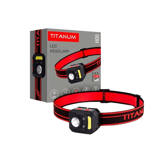 Ліхтарик налобний TITANUM TLF-H05 LED 250Lm 6500К - фото 8