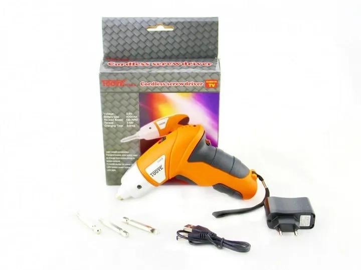 Акумуляторний міні шуруповерт TUOYE та біти - фото 5 Акумуляторний міні шуруповерт TUOYE та біти - фото 5