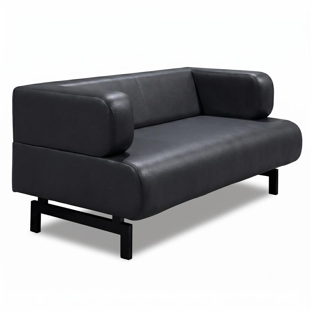 Диван Gianni экокожа Midnight 152х85х74 см Black (rich_sofa_00238)