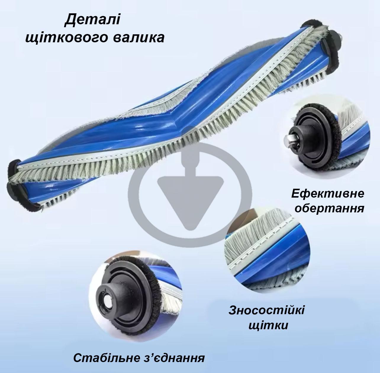 Комплект змінних аксесуарів для роботів-пилососів Ecovacs Deebot X5 Omni/X5 Pro 13 шт. - фото 2 Комплект змінних аксесуарів для роботів-пилососів Ecovacs Deebot X5 Omni/X5 Pro 13 шт. - фото 2