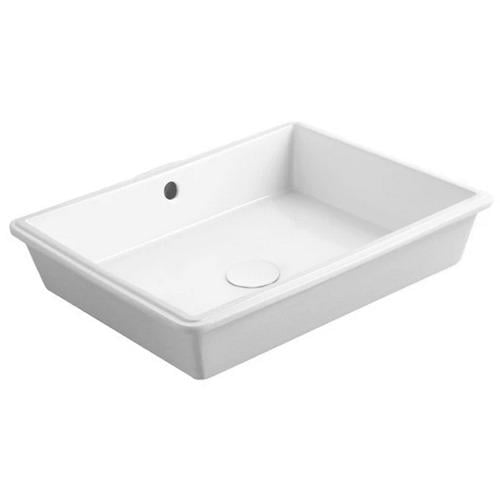 Умывальник врезной Simas Agile S59 480x370x138 мм Белый (184383)