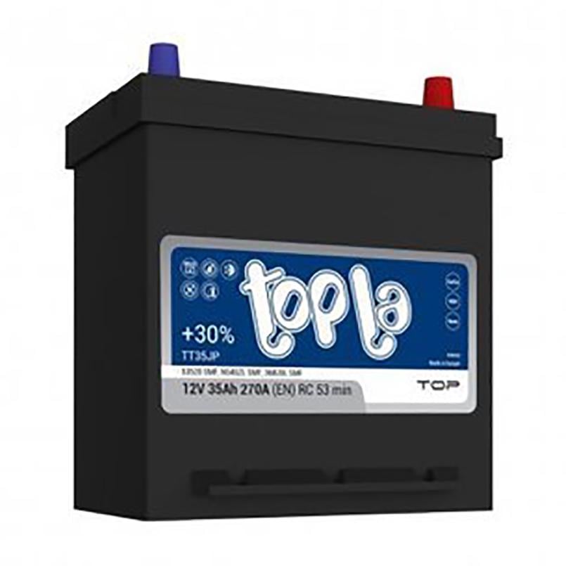 Акумулятор Topla Energy Japan Euro (0) з бортом 35 Ah/12V [+ -]