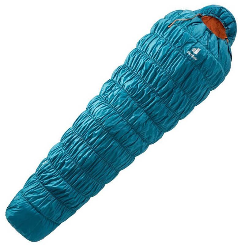 Спальный мешок Deuter Exosphere -10° SL правый 198 см Petrol/Mango (3700621 3911 0)