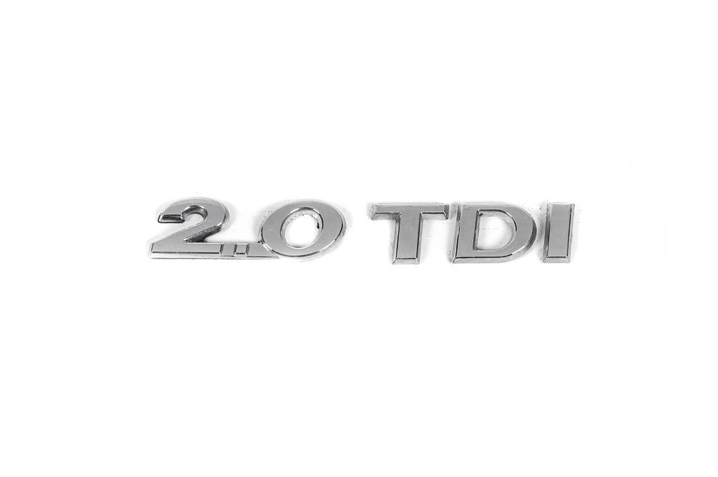 Надпись 2.0 Tdi Davs Auto для Volkswagen Passat B7 2012-2015 гг. abs-пластик Хром
