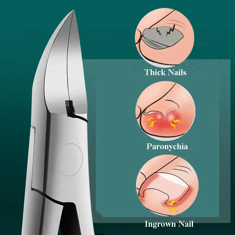 Кусачки для вросших или толстых ногтей Красный (0102/red) - фото 3