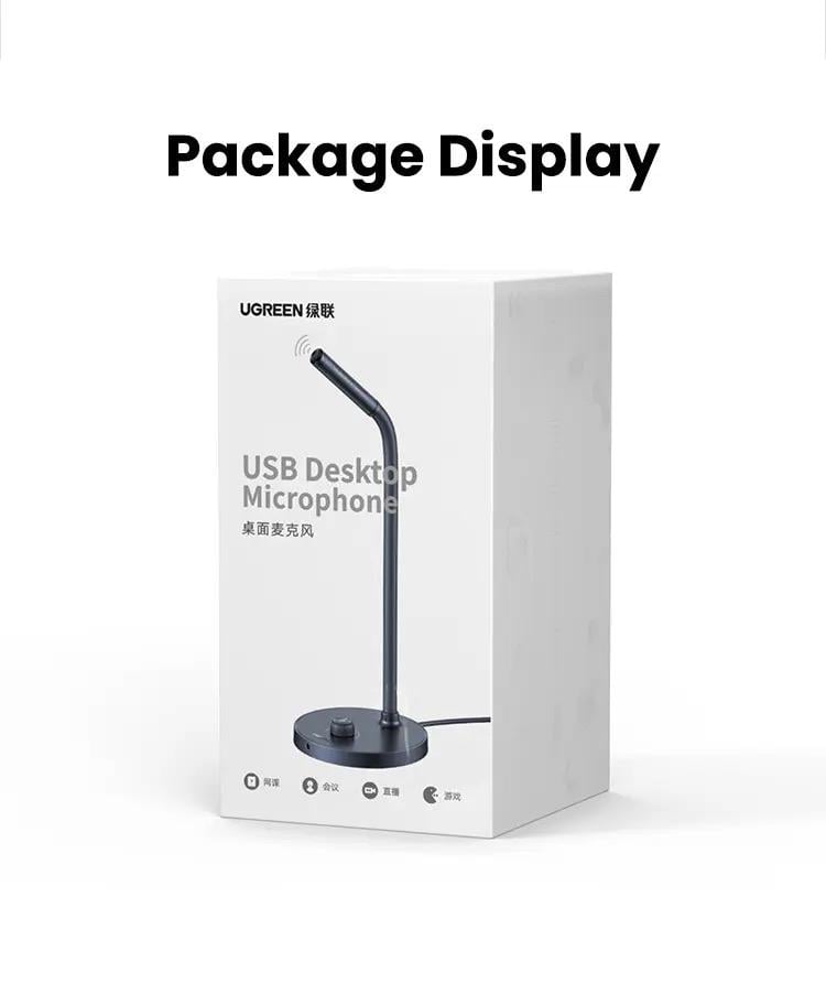Микрофон UGREEN CM564 Black (90416) - фото 16