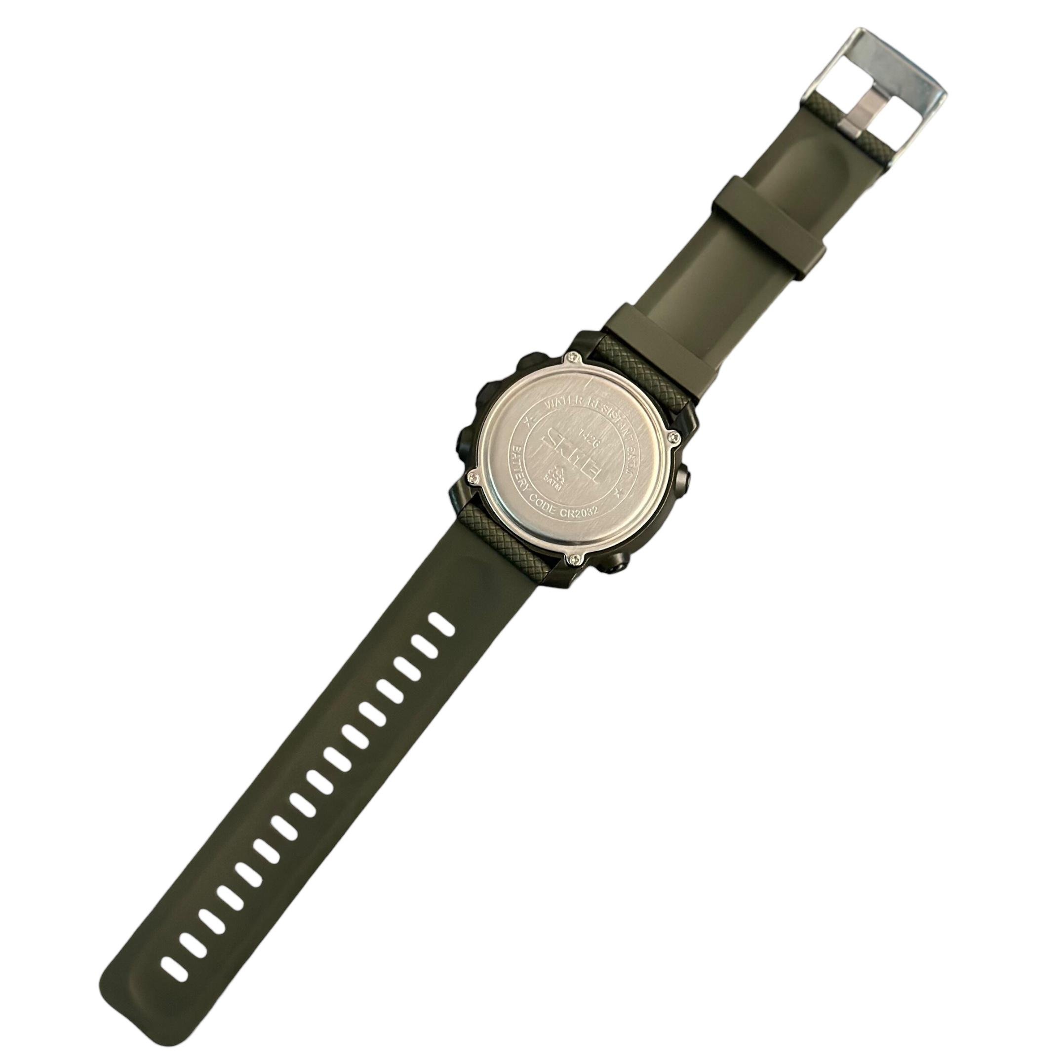 Часы наручные мужские Skmei 1426 водостойкие Олива - фото 8 Часы наручные мужские Skmei 1426 водостойкие Олива - фото 8