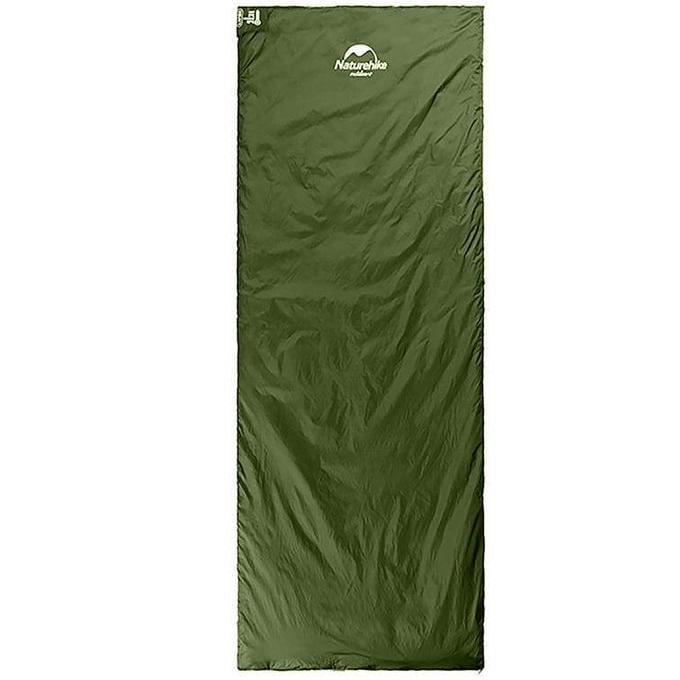 Спальный мешок Naturehike Mini Ultra light LW 180 NH15S003-D правый 190х75 см Зеленый