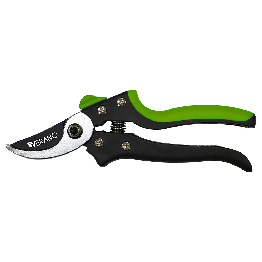 Секатор садовий Verano косий зріз 205 мм (71-804)