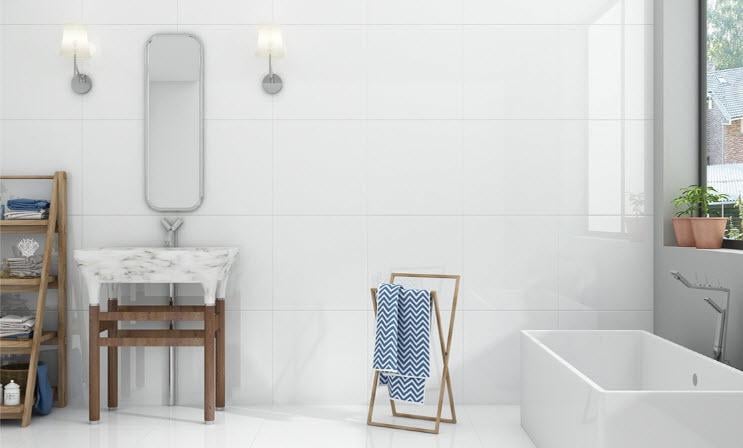 Плитка керамічна Brilliant 60x60 см White (00-0007455) - фото 3 Плитка керамічна Brilliant 60x60 см White (00-0007455) - фото 3