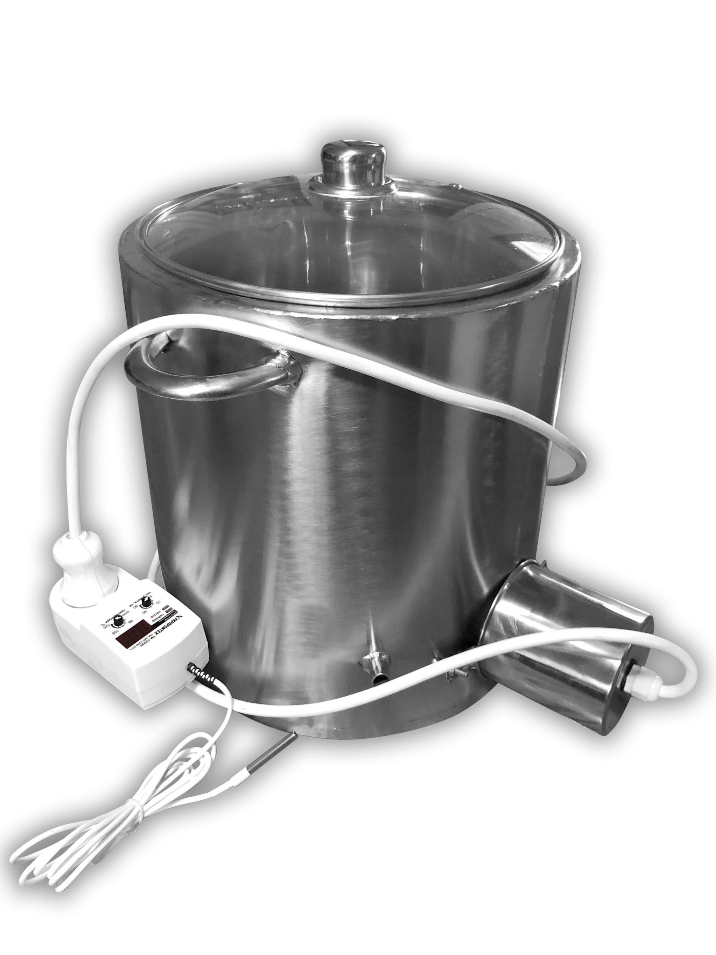 Домашняя сыроварня UTEHO нержавейка AISI 304 2 кВт 18 л (1128003768)