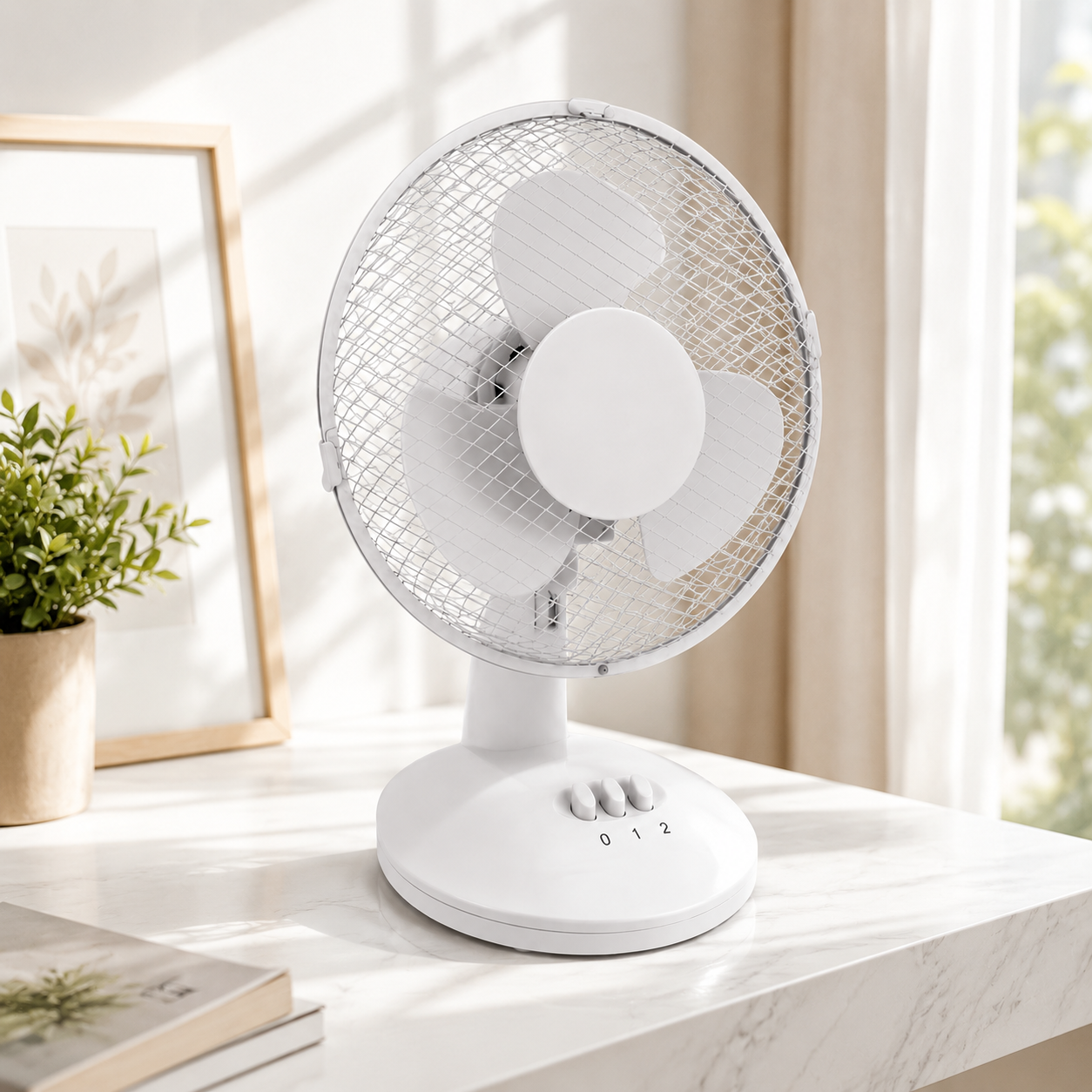 Вентилятор настільний Best Fan BT-004 35 Вт Ø 22,5 см 2 швидкості/поворот 90° (35927132) Вентилятор настільний Best Fan BT-004 35 Вт Ø 22,5 см 2 швидкості/поворот 90° (35927132)