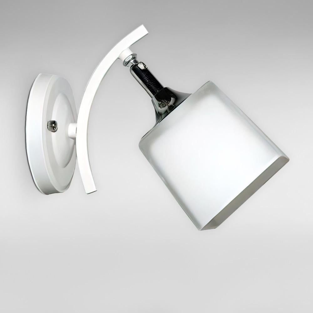 Светильник настенный Light House SR-18526/1W WT+CH 210х110х150 мм Белый/Хром