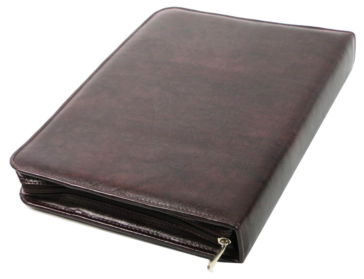 Папка для документов из кожзама Exclusive 712000 Коричневый - фото 2 Папка для документов из кожзама Exclusive 712000 Коричневый - фото 2