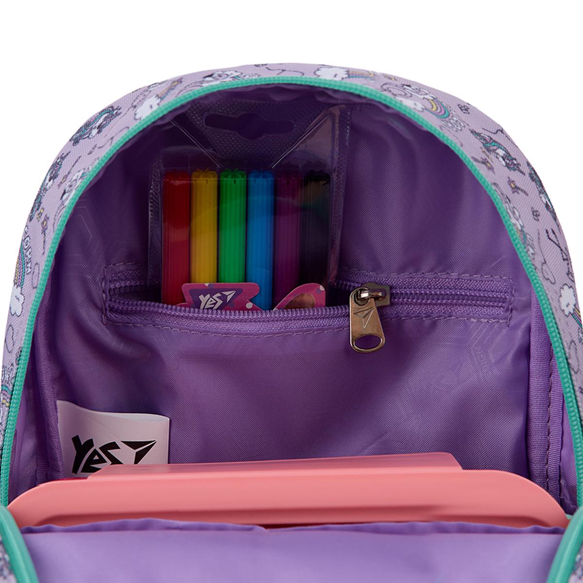 Рюкзак дитячий YES Magical Unicorn K-34 (550024) - фото 3