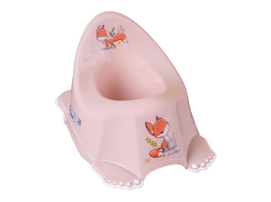 Горшок Tega Baby FF-001-107 Лесная сказка с противоскользящей резиной Светло-розовый (5902963015181)