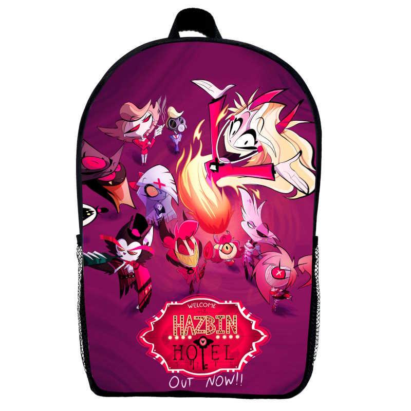 Школьный рюкзак Hazbin Hotel 06 39х27х14 см 14 л Черный (2356728223)