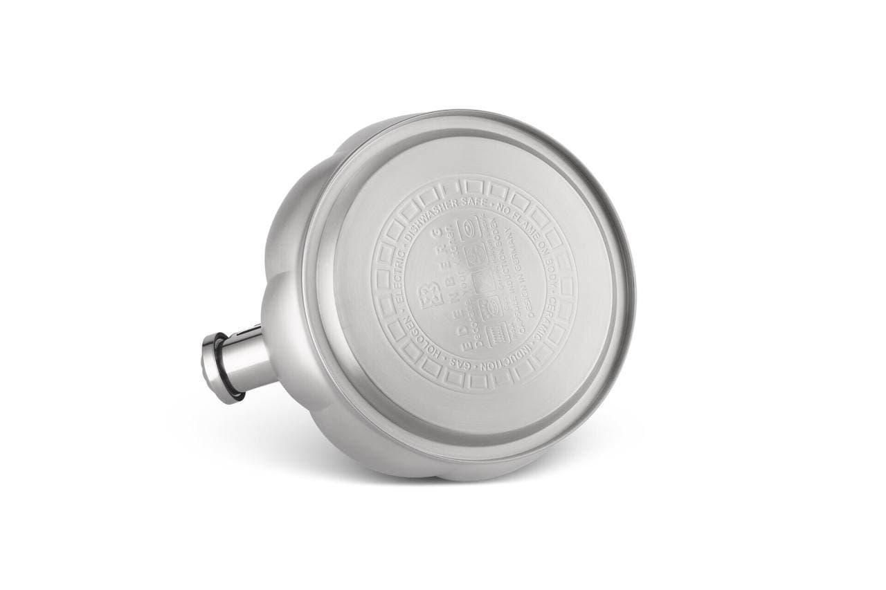 Чайник зі свистком для індукційної плити Edenberg EB-8826 з нержавіючої сталі 3 л (2530556668) - фото 4 Чайник зі свистком для індукційної плити Edenberg EB-8826 з нержавіючої сталі 3 л (2530556668) - фото 4