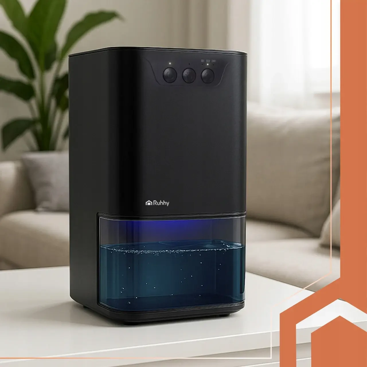 Осушувач повітря Ruhhy 26494 LED-підсвітка 36 Вт 1,4 л (26494) - фото 7 Осушувач повітря Ruhhy 26494 LED-підсвітка 36 Вт 1,4 л (26494) - фото 7