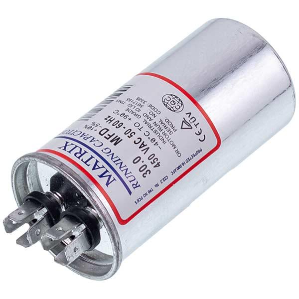 Конденсатор 30uF 450V CBB65 - фото 1 Конденсатор 30uF 450V CBB65 - фото 1