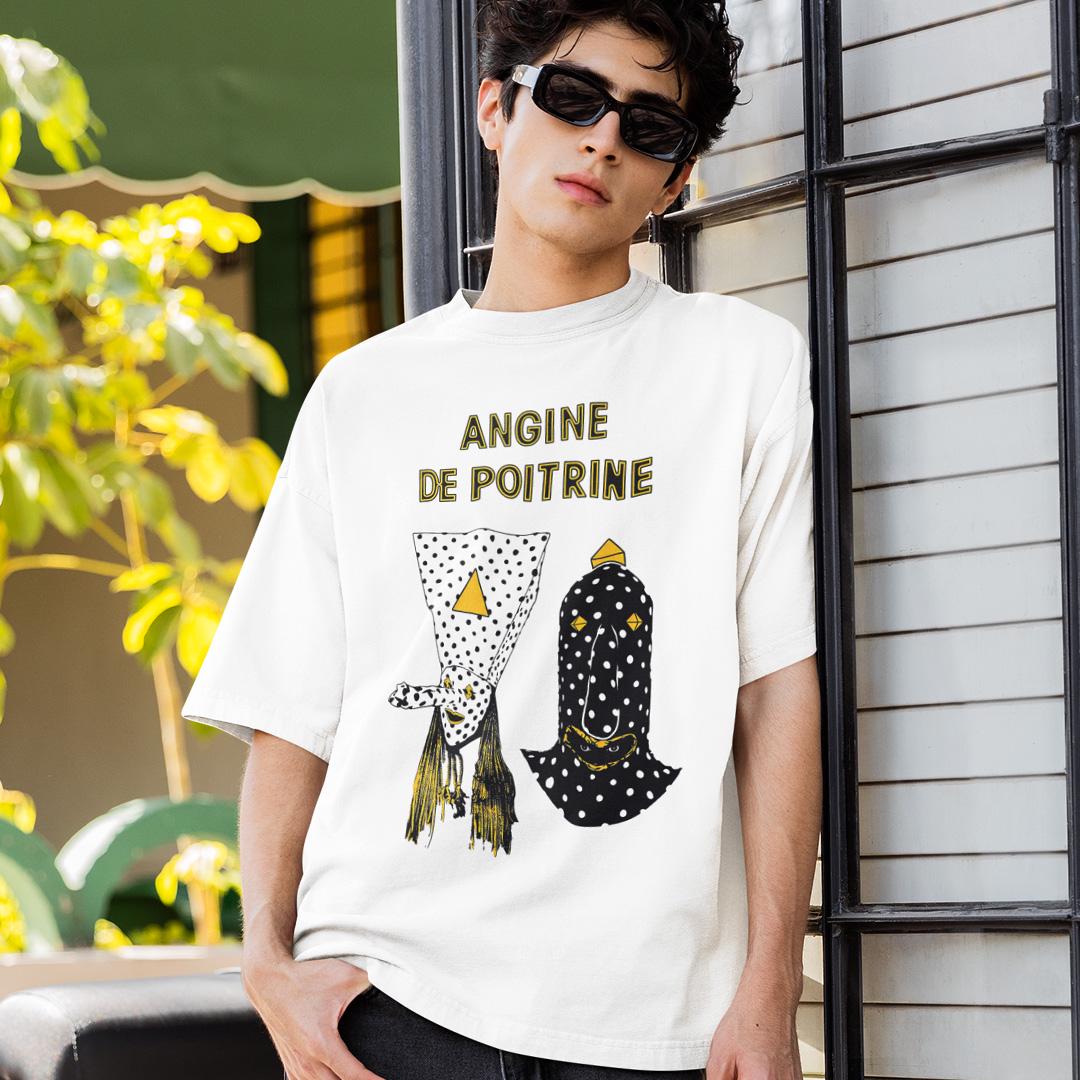 Футболка унисекс Angine de Poitrine XS Белый (0000015488)