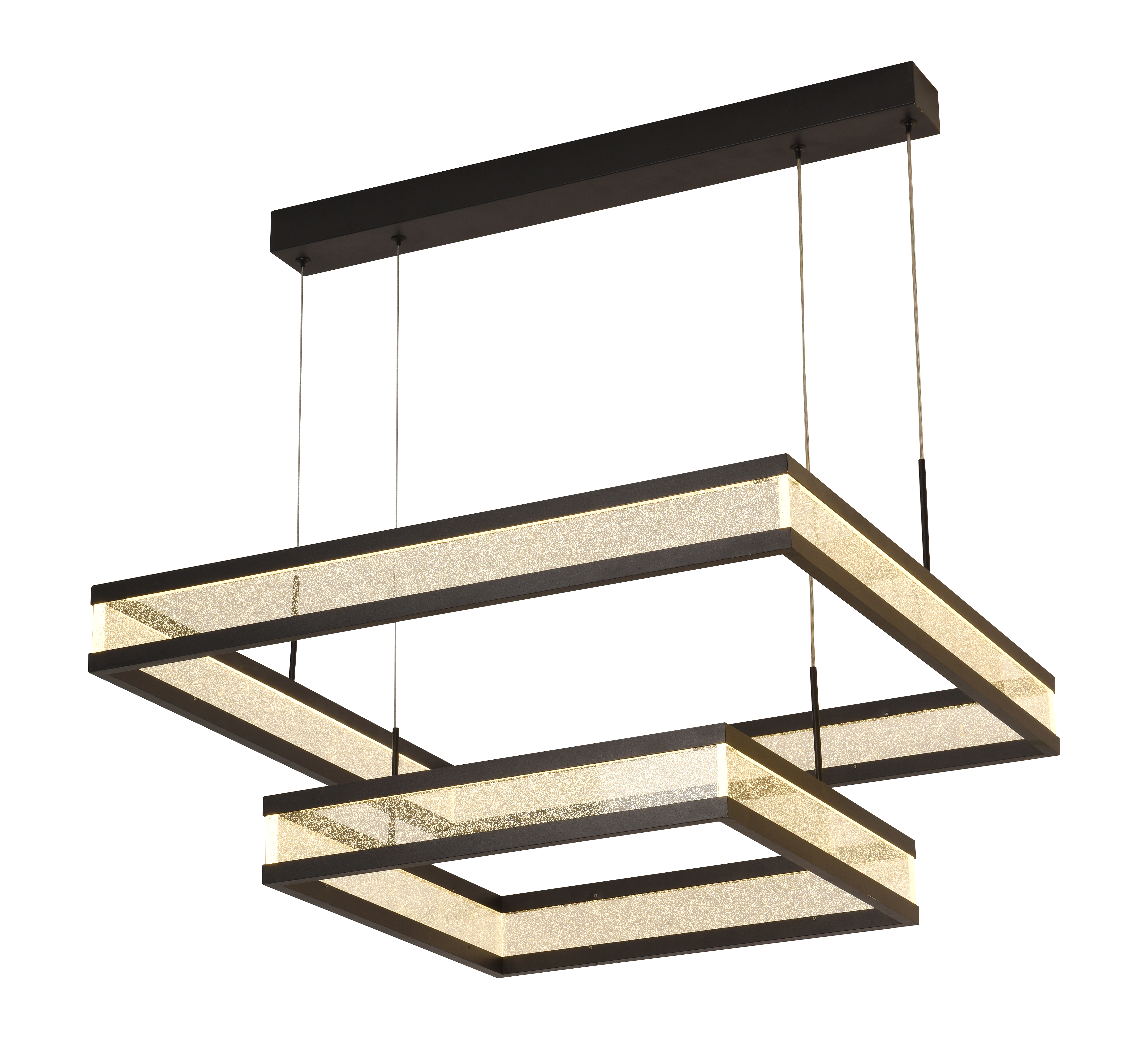 Люстра світлодіодна підвісна Valeso V (QQD3119 BK) - фото 2