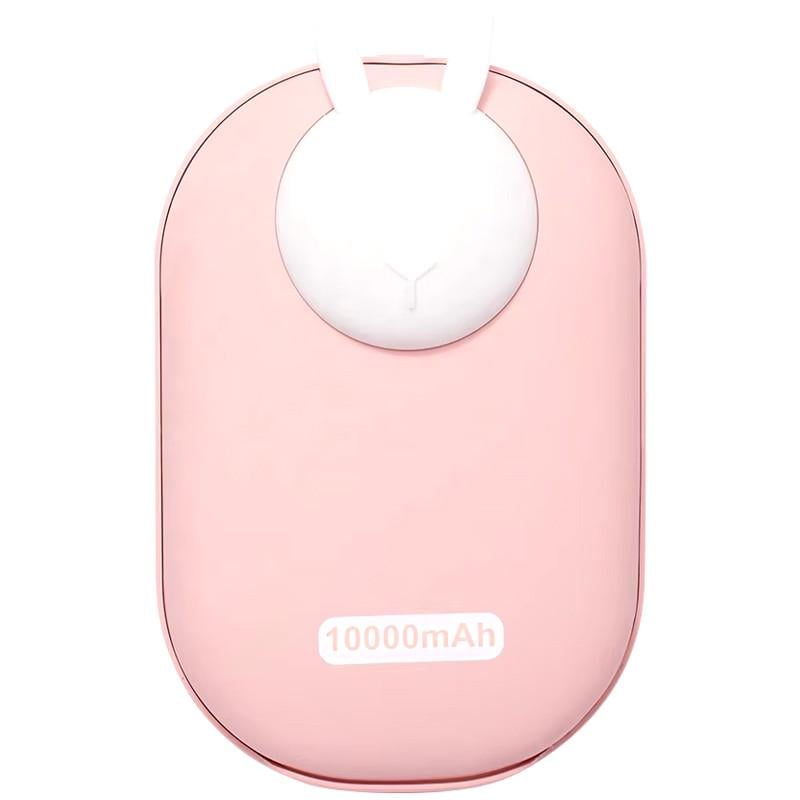 Повербанк GXZ-N705 2in1 с обогревателем для рук 10000 mAh Pink/Rabbit (00000074378_2) - фото 1 Повербанк GXZ-N705 2in1 с обогревателем для рук 10000 mAh Pink/Rabbit (00000074378_2) - фото 1