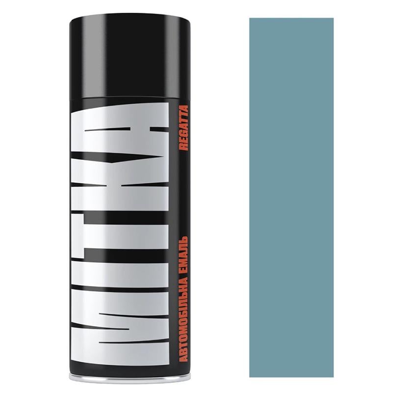 Емаль автомобільна MITKA аерозоль 150 мл 427 Сіро-блакитна глянцева - фото 1 Емаль автомобільна MITKA аерозоль 150 мл 427 Сіро-блакитна глянцева - фото 1