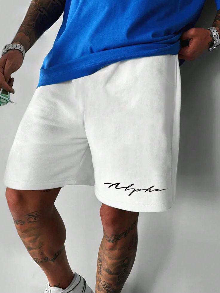 Шорти з ДТФ-принтом 67-014 XXL Білий (42903) Шорти з ДТФ-принтом 67-014 XXL Білий (42903)