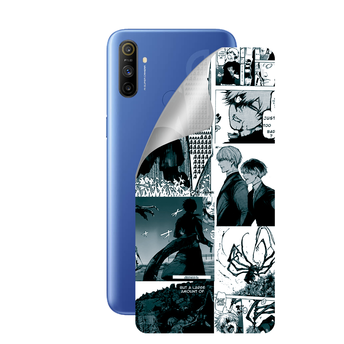 Поліуретанова плівка для Realme Narzo 10A серії Print Armor